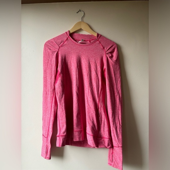 LULULEMON| Think fast Long sleeve* Heathered boom juice | size 8 - Picture 4 of 11